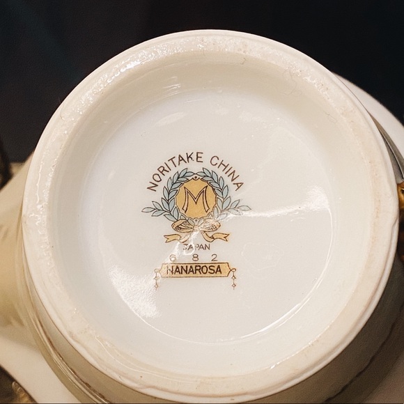 Noritake China Nana Rosa Pattern # 682 Creamer - Picture 3 of 3